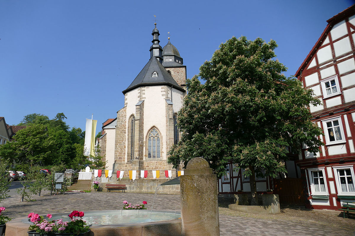 Fronleichnamsprozession in Naumburg